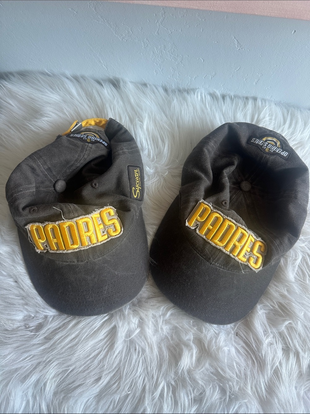 San Diego Padres Black & Yellow Baseball Cap - Embroidered 'PADRES'
